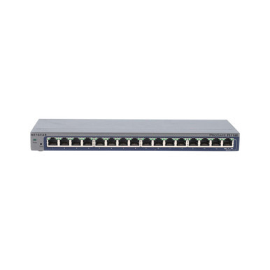 FS116E - NetGear ProSafe Plus 16Ports 10/100Mb/s RJ-45 Fast Ethernet Switch