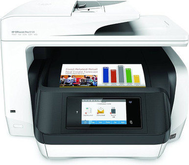 M9L74A - HP OfficeJet Pro 8720 Black 1200 x 1200 dpi / Color 4800 x 1200 dpi Black 24 ppm / Color 20 ppm USB, Ethernet, Wireless All-in-One Inkjet Printer