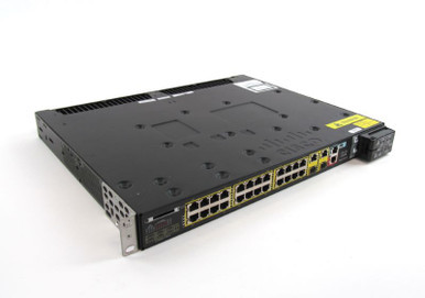 IE-3010-24TC - Cisco 24-Ports 10/100/1000Base-T RJ-45 Manageable Layer2 Redundant Power Supply Supported Rack-Mountable 1U and Wall Mountable Ethernet Switch with 2x Shared SFP Slots