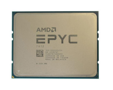 100-000000055 - AMD EPYC 7H12 64-Core 2.60GHz 256MB L3 Cache Socket SP3 Processor