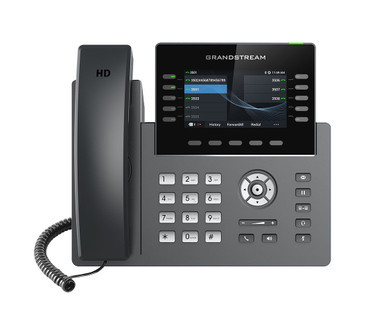 GRP2615 - Grandstream 10-Line Dual-Port Ethernet 4.3-inch LCD Bluetooth Wi-Fi Carrier Grade VoIP Phone