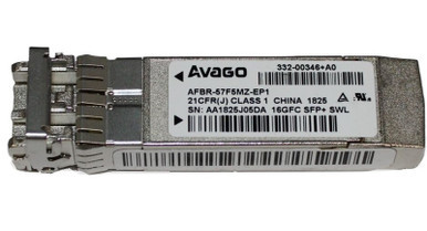 AFBR-57F5MZ-EP1 - Avago 16GFC SFP+ Short Wave Transceiver Module