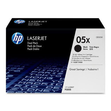 CE505X - HP Black High Yield Original LaserJet Toner Cartridge