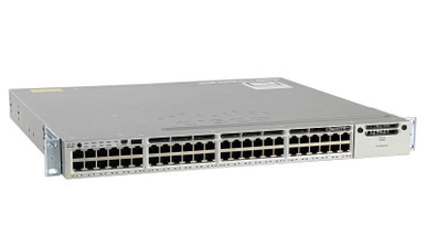 Catalyst 3850-48P - Cisco 48-Ports PoE+ Layer 3 Managed Rack-mountable 1U Network Switch
