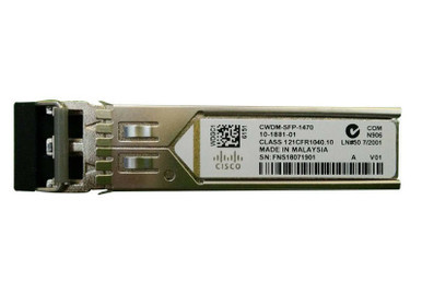 CWDM-SFP-1470= - Cisco CWDM SFP SFP (mini-GBIC) Transceiver module Gigabit Ethernet 2Gb Fibre Channel