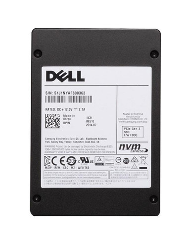 KWH83 - Dell 800GB PCI Express NVMe 2.5 inch Solid State Drive (SSD)