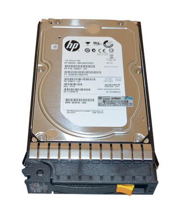 507618-002 - HP 1TB SAS 6Gb/s 7200RPM 3.5 inch Hard Disk Drive