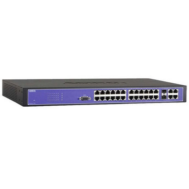 1700595G1 - Adtran NetVanta 1234 Ethernet Switch with PoE 2 x SFP Shared 24 x 10/100Base-TX LAN 4 x 10/100/1000Base-T LAN