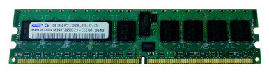 M393T2950BG0-CCCQ0 - Samsung 1GB 400MHz DDR2 PC2-3200 Registered ECC CL3 240-Pin DIMM Single Rank Memory
