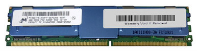 MT36GTF51272FY-667 - Micron 4GB DDR2-667MHz PC2-5300 ECC Fully Buffered CL5 240-Pin DIMM 1.5V Low Voltage Dual Rank Memory Module