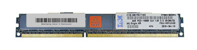 49Y1440 - IBM 4GB 1333MHz DDR3 PC3-10600 ECC Registered CL9 240-Pin (VLP) DIMM 1.5V Dual Rank x4 Memory Module