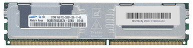 M395T6553EZ4-CE65 - Samsung 512MB 667MHz DDR2 PC2-5300 ECC Fully Buffered CL5 240-Pin DIMM Single Rank Memory