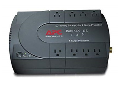 BE725BB - APC Back-UPS 450 Watts 725VA 8 Outlets UPS System