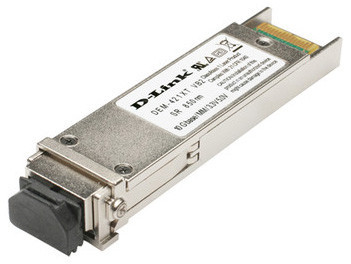 DEM-421XT - D-Link 10Gb/s 10GBase-SR multi-mode Fiber 300m 850nm LC Connector XFP Transceiver Module