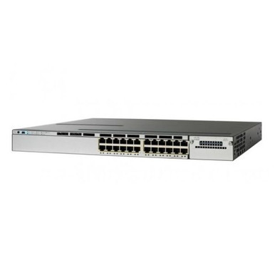 Catalyst 3850-24PW-S - Cisco 24-Ports Layer 3 Rack-mountable 1U Network Switch