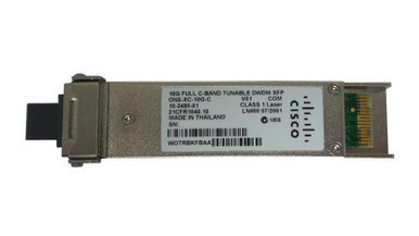 10-2480-01 - Cisco 10Gb/s Single-mode Fibre 80km Duplex LC Connector XFP Transceiver Module