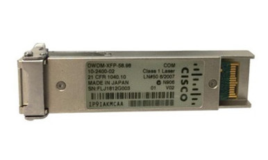 DWDM-XFP-58.98 - Cisco 10Gb/s 10GBase-DWDM Single-Mode Fibre 80km 1558.98nm Duplex LC Connector XFP Transceiver Module