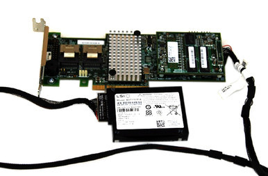 D7RVK - Dell LSI 9265-8I MegaRAID PCI Express 2.0 X8 2X Mini-SAS Low Profile Cache RAID Controller with 1GB Cache with Both Bracket
