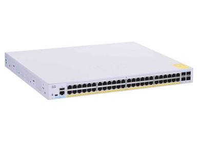 CBS250-48P-4G - Cisco Business 250 48-Ports 10/100/1000 + 4 x Gigabit SFP PoE+ Layer 2 Managed Rack-Mountable Network Switch