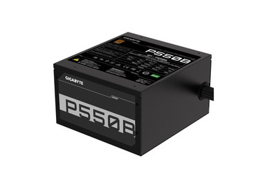 GP-P550B - Gigabyte 550-Watts 80 Plus Bronze ATX Power Supply