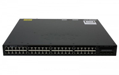 Catalyst 3650-48TQ-S - Cisco 48-Ports 4 x 10G SFP+ Layer 4 Managed Rack-mountable 1U Network Switch