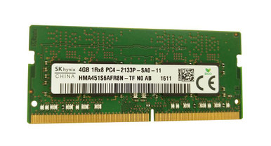 HMA451S6AFR8N-TF - Hynix 4GB 2133MHz DDR4 PC4-17000 Unbuffered ECC CL15 260-Pin SoDimm 1.2V Single Rank Memory