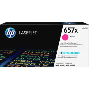 CF473X - HP 657X High Yield Magenta Original LaserJet Toner Cartridge for Color LaserJet Enterprise Flow MFP M681z / M682z / M681dh