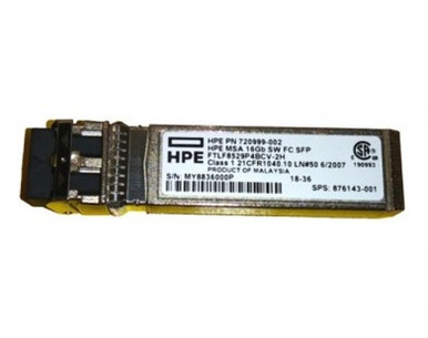 876143-001 - HP MSA 16Gb Short Wave Fibre Channel SFP+ 4-pack Transceiver Module