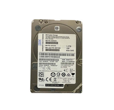 00Y5765 - IBM 1.2TB SAS 6Gb/s 10000RPM Hot Swap 2.5 inch Hard Disk Drive