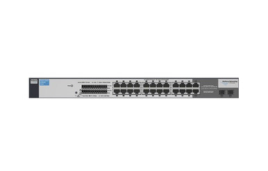 J9080A#ACE - HP ProCurve 1700-24 22-Ports 22 x 10/100Base-TX LAN/ 2 x 10/100/1000Base-T LAN 2 x SFP (mini-GBIC) Ethernet Switch