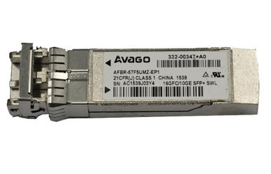 AFBR-57F5UMZ-EP1 - Avago 16GBFC/10GE SFC+SWL Transceiver Module