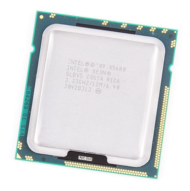 BX80614X5680 - Intel Xeon X5680 6 Core 3.33GHz 12MB L3 Cache 6.40GT/s QPI Socket FCLGA1366 Processor (Tray part)