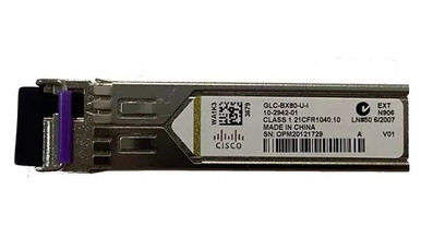 GLC-BX80-U-I - Cisco 1Gb/s 1000Base-BX-U SFP Transceiver Module
