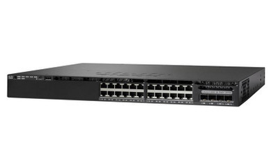 Catalyst 3650-24TD-L - Cisco 24-Ports PoE Layer 2 Managed Rack-mountable 1U Network Switch