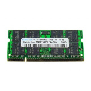 661-4366 - Apple 2GB DDR2-667MHz PC2-5300 non-ECC Unbuffered CL5 200-Pin SoDIMM Dual Rank Memory Module for MacBook Pro A1229