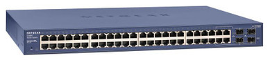 GS748T-500NAS - Netgear 48Ports x 10/100/1000GBase-T Layer2 Rack Mountable Managed Gigabit Ethernet Net Switch