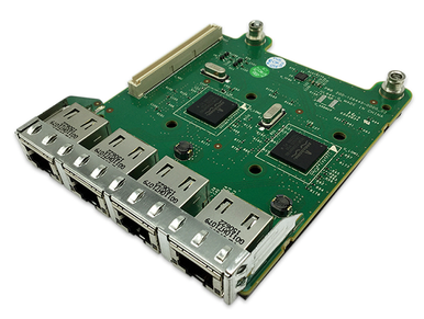 0RV23K - Dell Broadcom 5720 Quad-Port 1GbE RJ-45 Rack Network Daughter Card