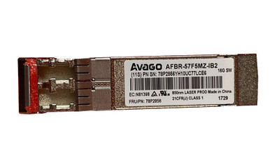 AFBR-57F5MZ-IB2 - Avago 16GbE SR Hot Plug 850nm SFP+ Optical Transceiver Module