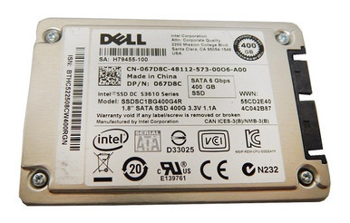 009TVP - Dell 400GB uSATA 6Gb/s Multi Level Cell (MLC) Mix Use 1.8 inch Enterprise Solid State Drive (SSD)