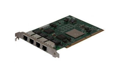 389996-001 - HP 4Ports RJ-45 1Gb/s 10Base-T/100Base-TX/1000Base-T Gigabit Ethernet PCI-X Server Network Adapter