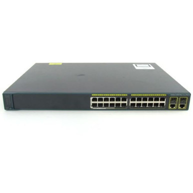 Catalyst 2960+24LC-L - Cisco 24-Ports SFP Rack-mountable 1U Network Switch