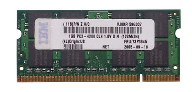 73P3845 - IBM 1GB DDR2-533MHz PC2-4200 non-ECC Unbuffered CL4 200-Pin SoDimm Memory Module