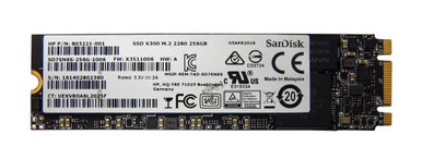 803221-001 - HP 256GB Triple Level Cell SATA 6Gb/s M.2 2280 Solid State Drive (SSD)