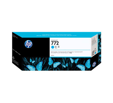 CN636A - HP 772 300Ml Cyan Ink Cartridge for Designjet Z5200 / X5400 Plotter