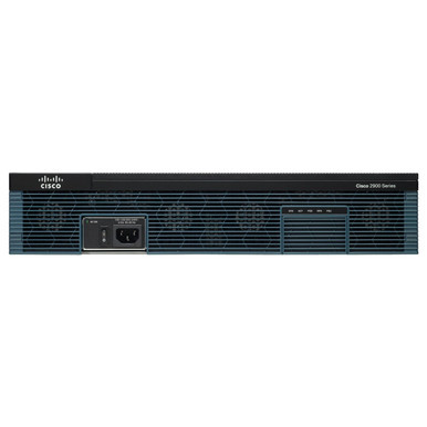CISCO2921-HSEC+/K9 - Cisco 2921 3Ports 12 Slots Rack Mountable Integrated Service Router