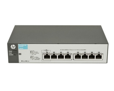 1810-8G v2-J9802A - HP 1810-8G v2 8-Ports Layer 2 Managed Wall-mountable Network Switch (J9802A)