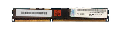 43X5320 - IBM 8GB 1066MHz DDR3 PC3-8500 Registered ECC CL7 240-Pin DIMM 1.35V Low Voltage Very Low Profile (VLP) Quad Rank Memory
