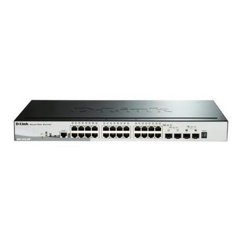DGS-1510-28P - D-Link 28Ports SmartPro Stackable PoE/PoE+ Switch with 2x Gigabit SFP Ports and 2x 10Gb/s SFP+ Ports