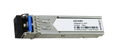 0231A564 - Gigatech 100Mb/s 100Base-LX 15km 1310nm Duplex LC Connector SFP Single-Mode Fiber Transceiver Module