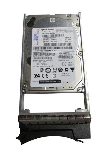 49Y2051 - IBM 600GB SAS 6Gb/s 10000RPM 16MB Cache 2.5 inch Hard Disk Drive